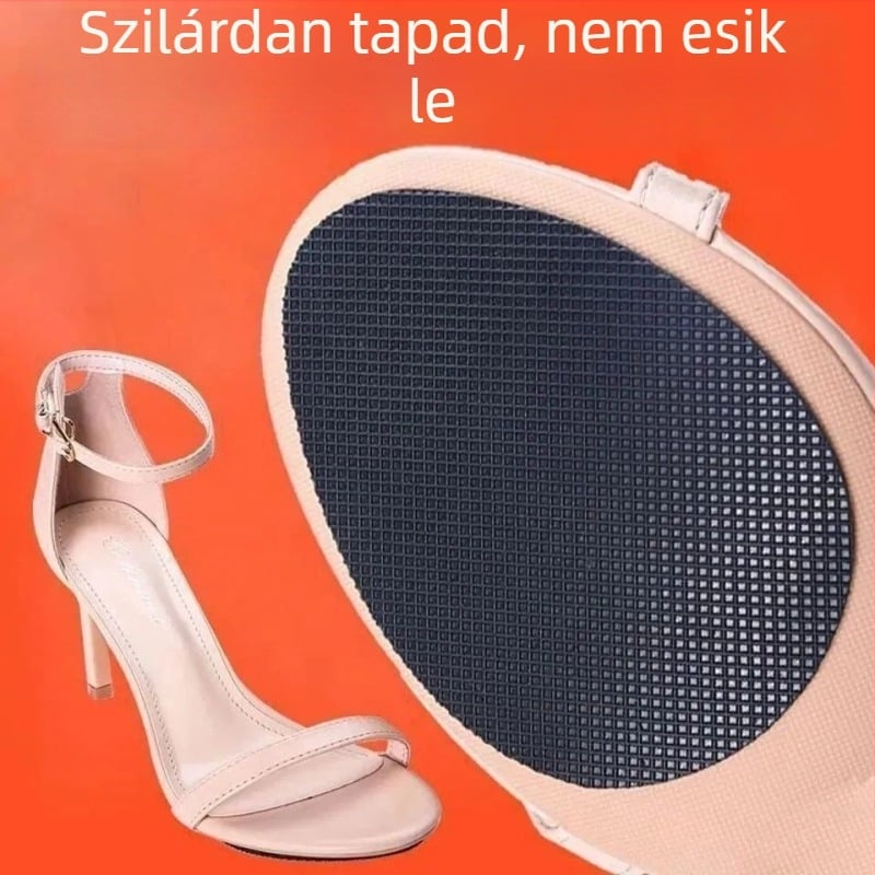 Csúszásmentes előre talpbetét bőr cipőhöz magassarkúhoz — Regular modell, kopásálló, anyag: fa, őszi használatra