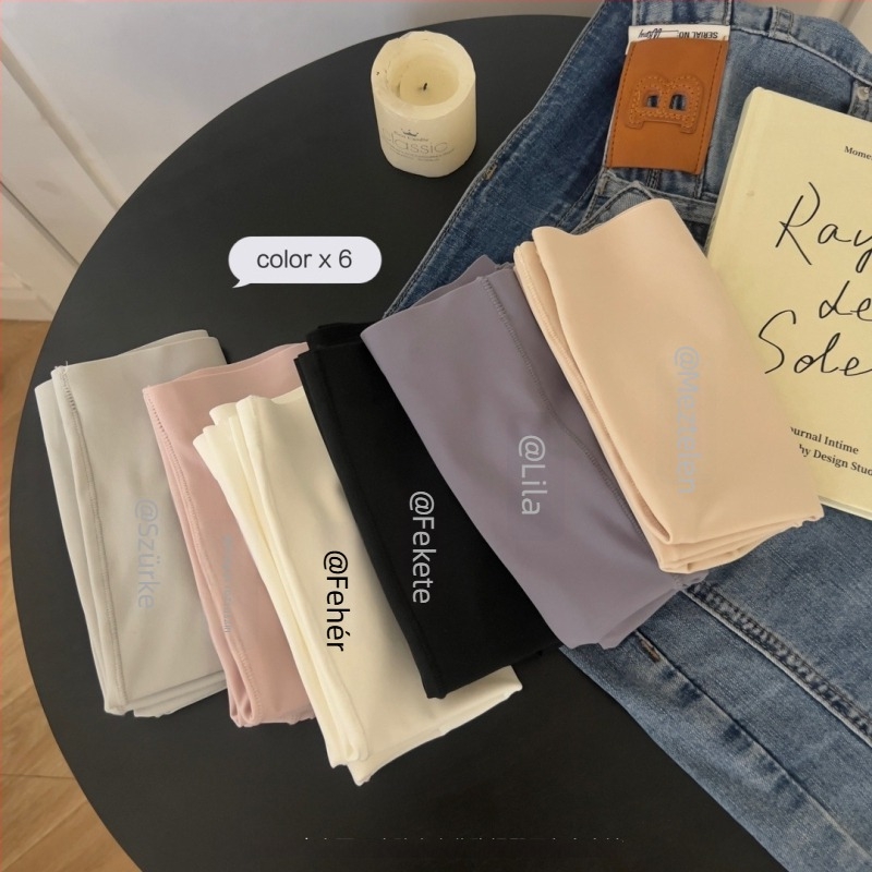 Női biztonsági nadrág, magas derekú, ice silk anyag, nylon 81,2%, ágyék belső rész 100% pamut, 2 az 1-ben dizájn