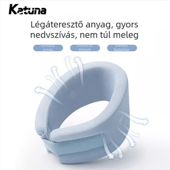 Nyaki támasztó nyakmerevítő – KATU Resistance, Ice Silk memory foam, modell SQAABO0101, nyakra, 86 g