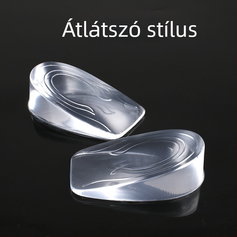 Szilikon magasságot növelő talpbetét – Félpad, Modell H66, Uniszex, Magasság növelés
