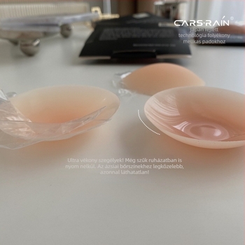 Szilikon mellbimbó tapasz – kör alakú, ultra vékony, lélegző, láthatatlan, csúszásmentes