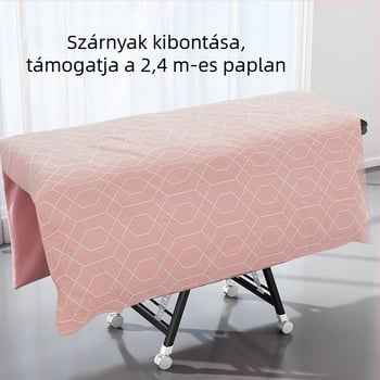 Padlóra álló, összecsukható ruhaszárító, szárny alakú, vasból