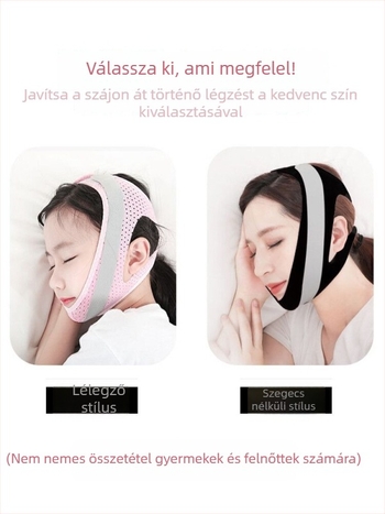 Gyerekeknek készült szájüregi légzés-korrekciós öv — megakadályozza a száj nyitását alvás közben; Márka Li Yue, Modell: Mouth Breathing Correction Belt