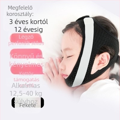 Gyerekeknek készült szájüregi légzés-korrekciós öv — megakadályozza a száj nyitását alvás közben; Márka Li Yue, Modell: Mouth Breathing Correction Belt