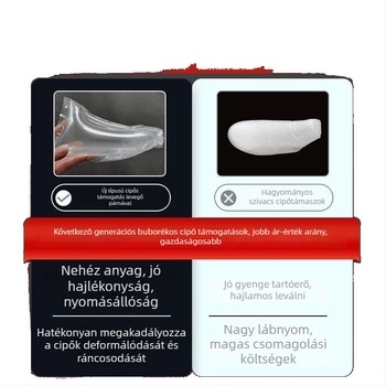 Bőr cipőkhöz és magas sarkúhoz való cipőstretcher, kézzel pumpálható légzsákkal, deformáció és ráncok elleni