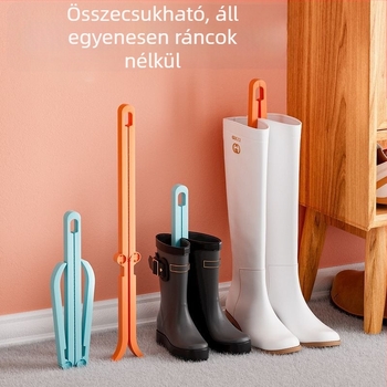 Csizmákhoz készült tartókeret, univerzális bőr cipő-támasz, anti-gyűrődés, anti-deformáció, anti-összeomlás