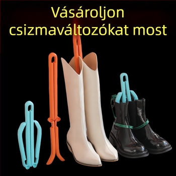 Csizmákhoz készült tartókeret, univerzális bőr cipő-támasz, anti-gyűrődés, anti-deformáció, anti-összeomlás