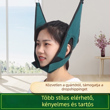 Nyaki traction öv – nyaknyújtó öv, vászon anyag, modell cervical traction belt, nyaki traction kategória