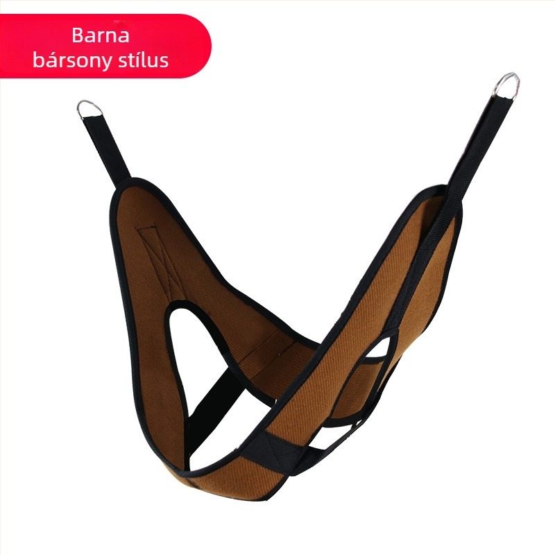 Nyaki traction öv – nyaknyújtó öv, vászon anyag, modell cervical traction belt, nyaki traction kategória