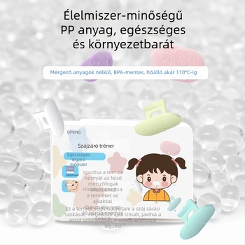 Ajakizmok edzője a szájüregen át történő légzés korrekciójához – Horkolás elleni készülék, felnőtt kiadás, PP anyag, testreszabás nélkül, adenoid hipertrófia kontextusban