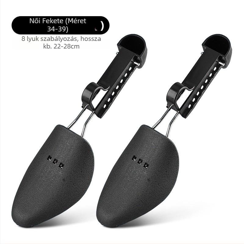 Állítható műanyag cipőfeszítő (férfiak és nők számára; sportcipők, bőrcipők, szandálok és mindennapi lábbelik; minden évszak használatra)