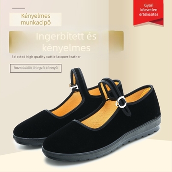 Női vászon cipő, pamut felsőrésszel, kerek orrú, alacsony sarok 1-3 cm, kompozit talp