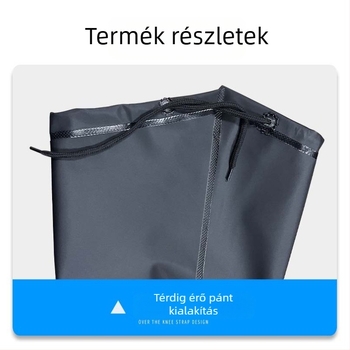 Rizsültetési bakancs nőknek és férfiaknak, térdig érő, anti-slip PVC felső rész, műanyag talp, mezőgazdasági terepi cipő