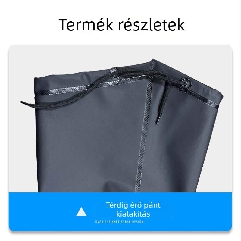 Rizsültetési bakancs nőknek és férfiaknak, térdig érő, anti-slip PVC felső rész, műanyag talp, mezőgazdasági terepi cipő
