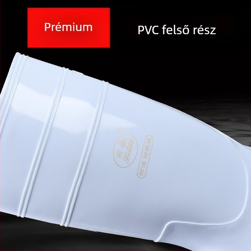 Élelmiszeripari higiénikus szakácscipő – csúszásmentes, olajálló, vegyi ellenálló PVC (Márka: Tianjin Lita)