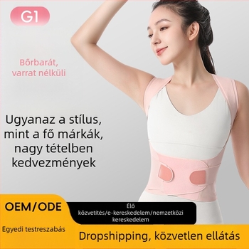 Samepeak G1 hátsó testtartás-korrektor, légáteresztő, MA tanúsítványú