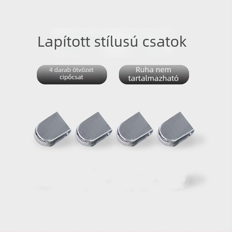 Rugalmas, kötés nélküli cipőfűző kapoccsal vászoncipőkhöz – tavaszra