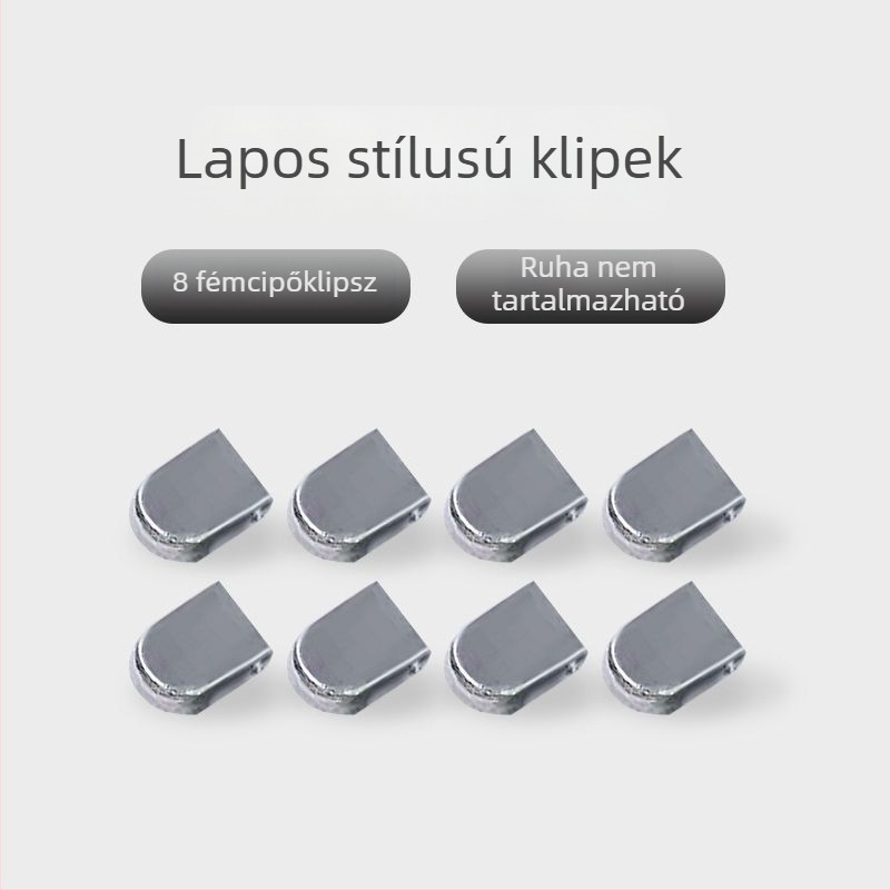 Rugalmas, kötés nélküli cipőfűző kapoccsal vászoncipőkhöz – tavaszra