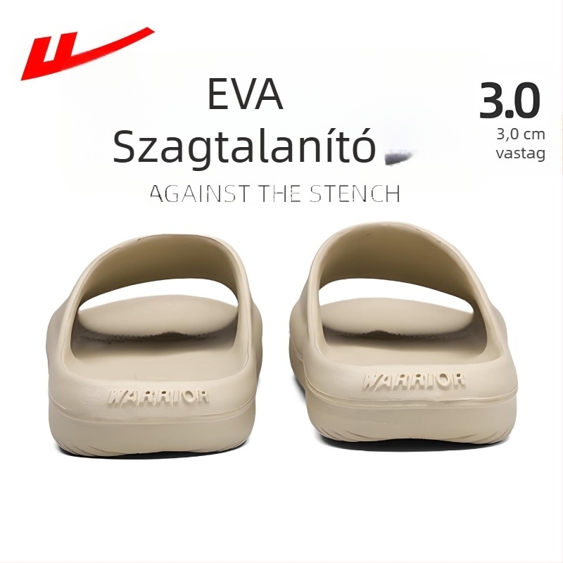 Férfi EVA papucs – Csúszásmentes, Könnyű, Vastag talpú, Fürdőszoba/ Zuhany használatra