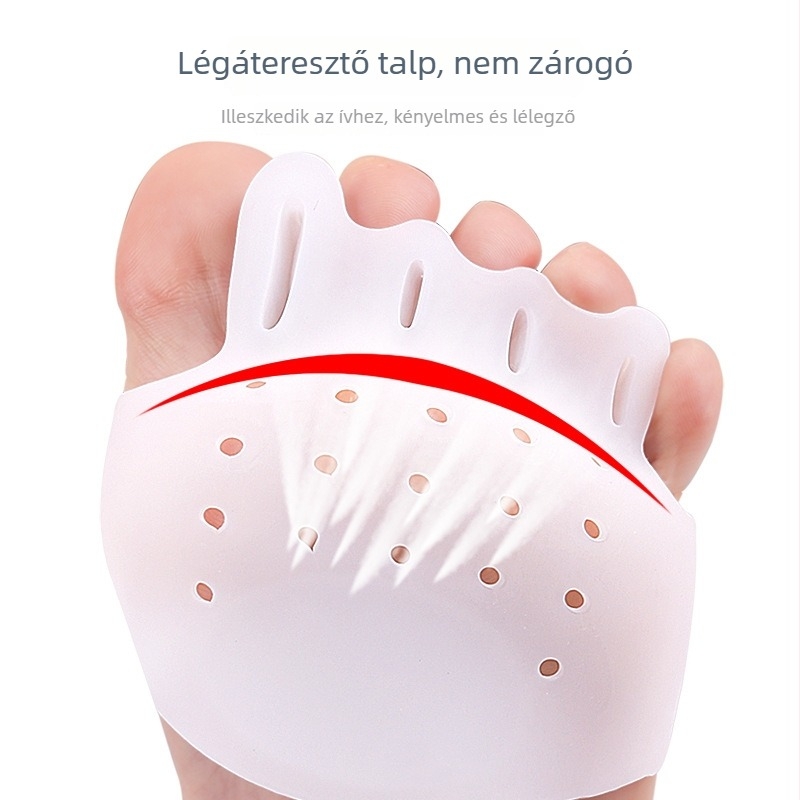 Hallux valgus korrigáló lábujj párna, fából készült, őszi használatra