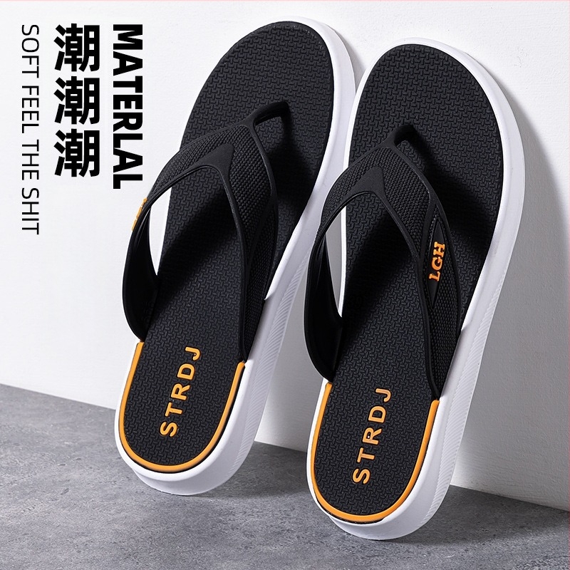Férfi PVC flip-flopok - szagtalan, csúszásmentes, kültéri szandál, ultra puha talp
