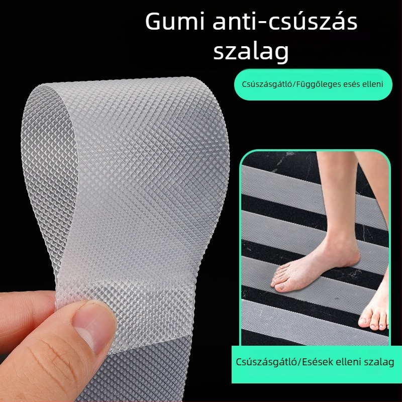 PEVA gumi csúszásmentes lépcsőszalag - akril ragasztó, vízálló, hőmérséklet-tartomány 0–70 °C