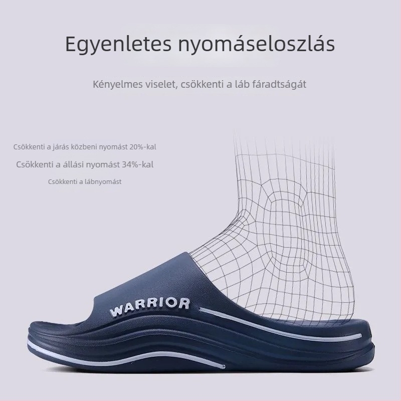 EVA felső részű és EVA talpú strandpapucs, uniszex, nyár 2024