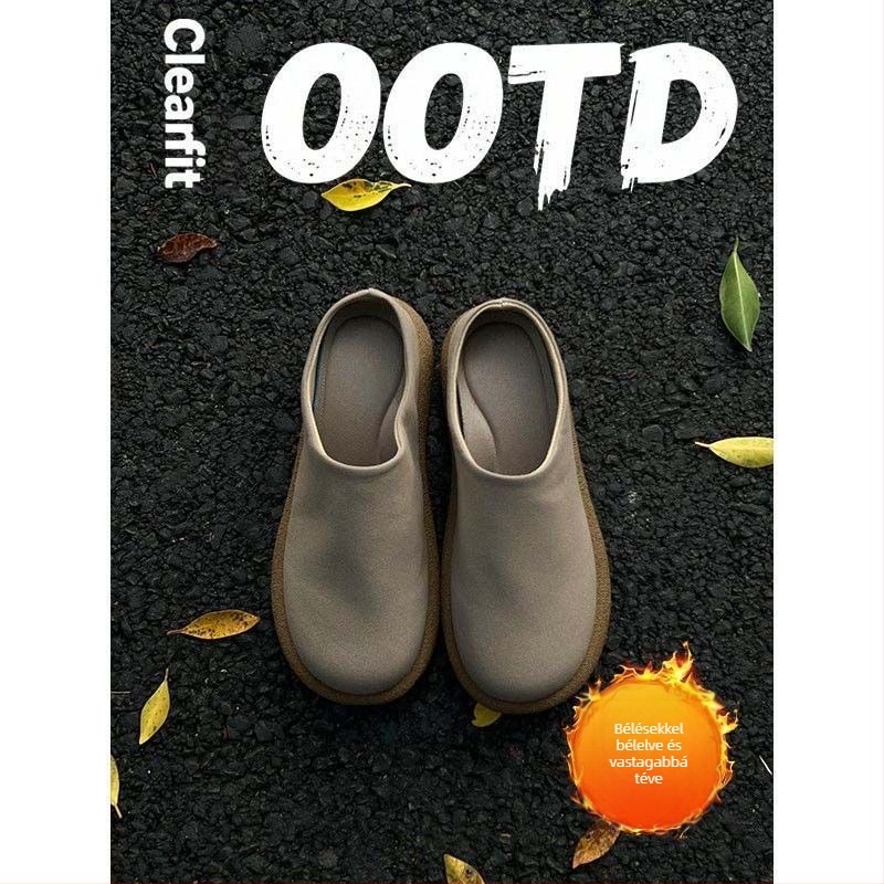 Férfi slip-on cipő zárt orrú, felsőrész szintetikus bőr, PVC talp, injekciós formázott talp, szabadidős stílus