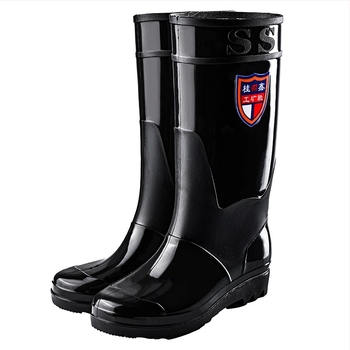 Férfiak számára magas esőcsizma - vízálló, csúszásmentes, egész éves használatra, hálós bélés, talp injekciós nyomástechnológiával