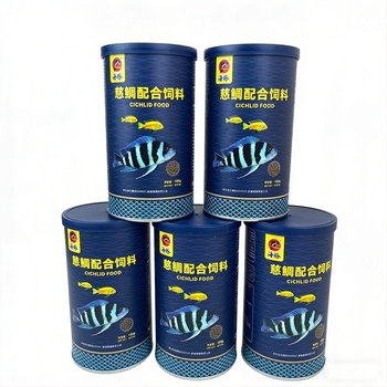 Ciklidpellet etetés, Dolphin márka — Akváriumi halak számára, 180 g (Márka: Dolphin; Típus: Pellet; Cél: Ciklidek; Importált: Nem)