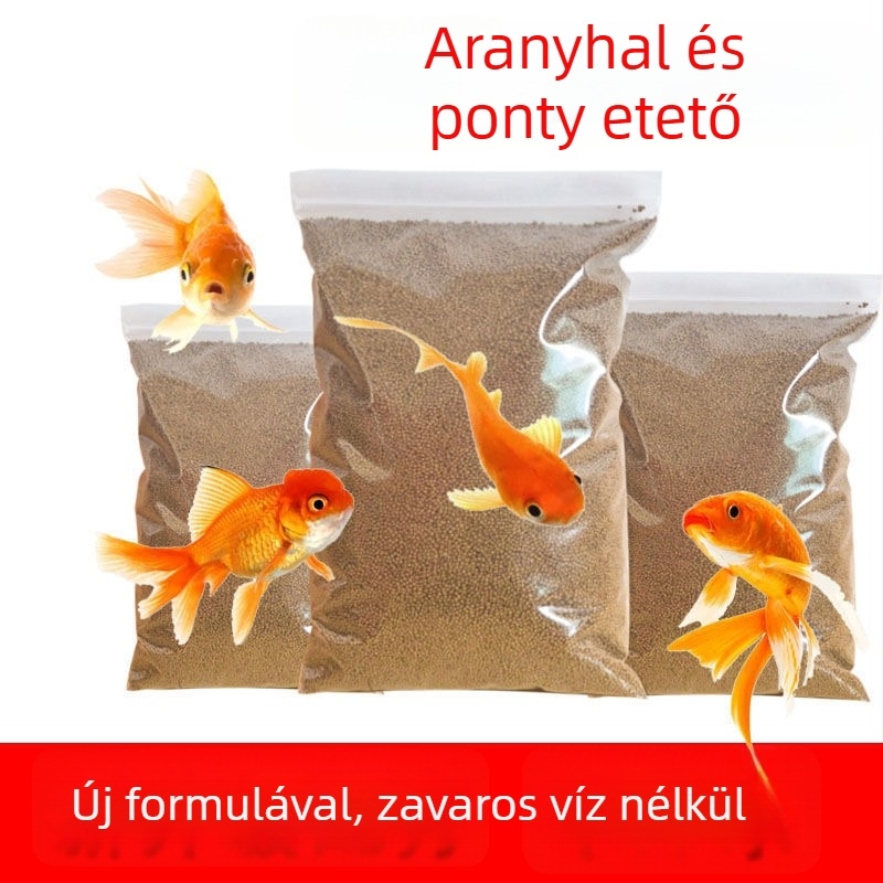 Granulált akváriumi halak számára – aranyhalak és díszhalak