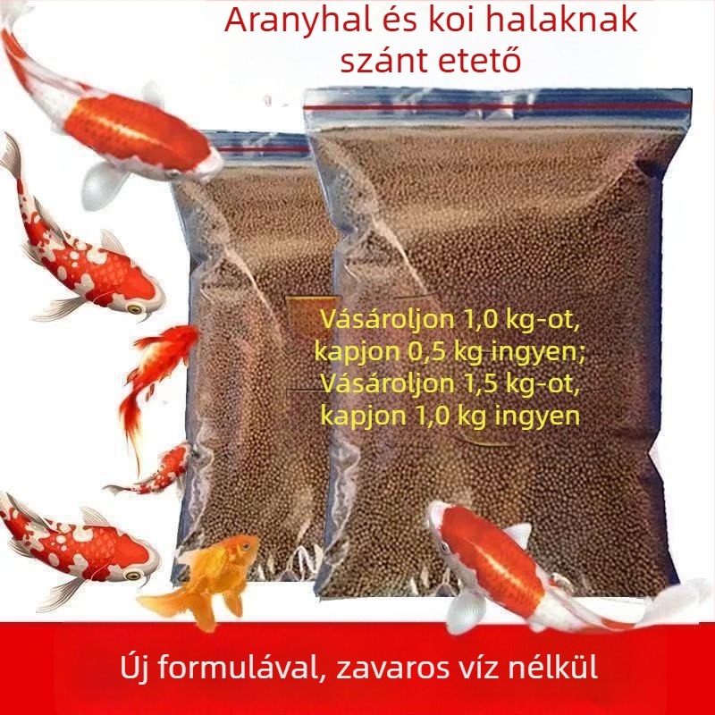 Granulált akváriumi halak számára – aranyhalak és díszhalak