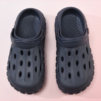 Uniszex EVA Crocs-stílusú szandálok nyárra, 5 cm vastag talppal, csúszásmentes, kopásálló, zárt orr