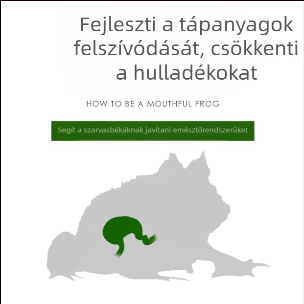 SuperRep Horned Frog Food, 50 g, 48 csomag / doboz, Guangdong eredet, akváriumi hobbiállat eledel