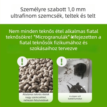 YEE teknősbaba eleség – pellet, vízi háziállat eledel