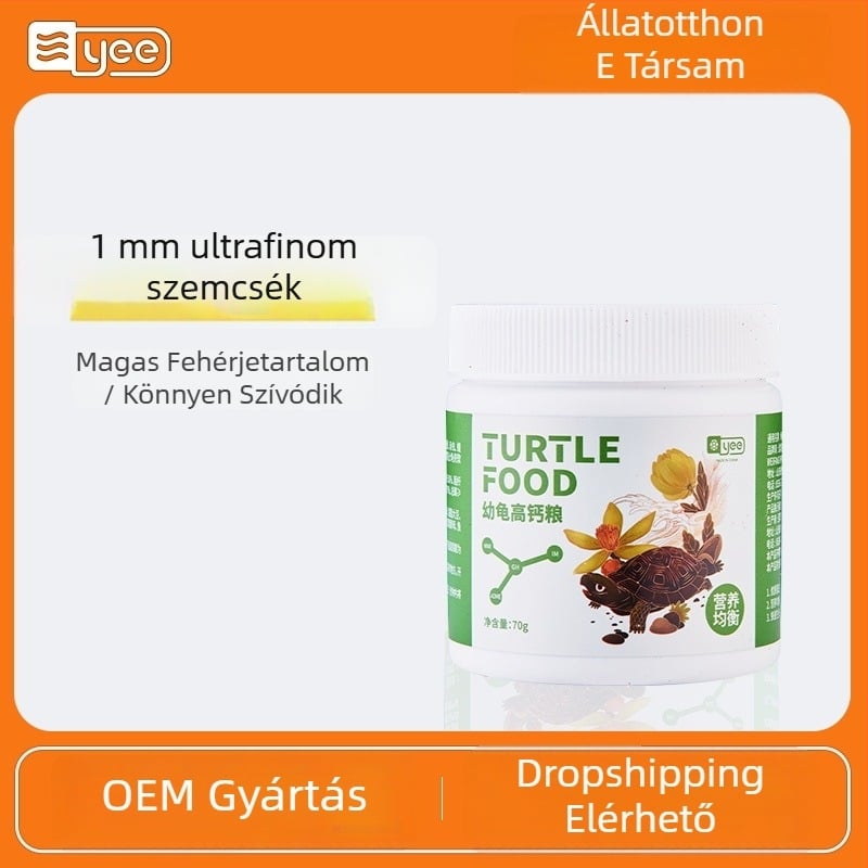 YEE teknősbaba eleség – pellet, vízi háziállat eledel