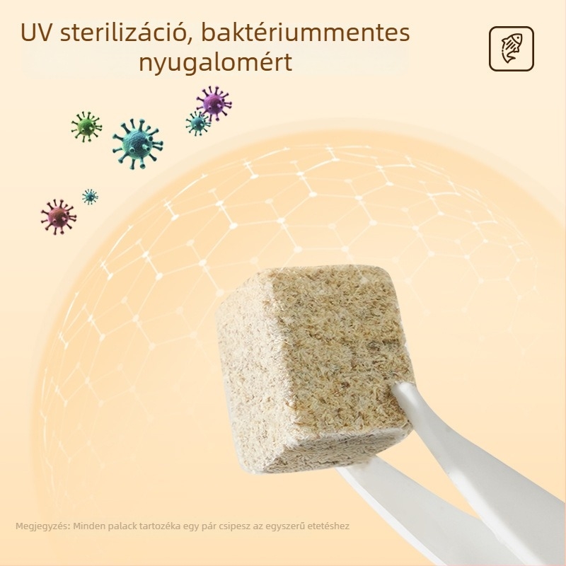 Bessn – Fagyasztva szárított vérférgek, granulos akvarisztikai haltáp, 350 g, 10 darabos csomag