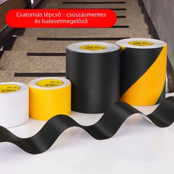 PEVA-alapú öntapadós csúszásgátló szalag matt felülettel fürdőszobák és lépcsők számára (0,75 mm vastagság, akril ragasztó)