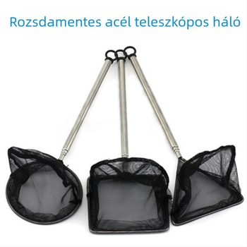 Teleszkópos halfogó akváriumhoz – rozsdamentes acél, Guangdong eredetű, halászati felszerelés