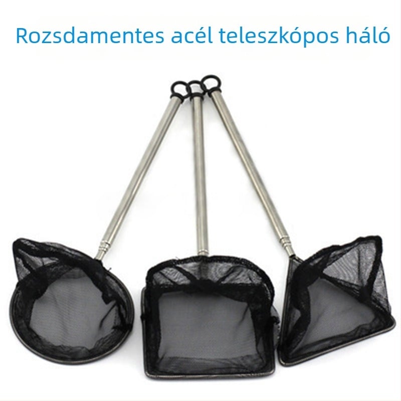 Teleszkópos halfogó akváriumhoz – rozsdamentes acél, Guangdong eredetű, halászati felszerelés