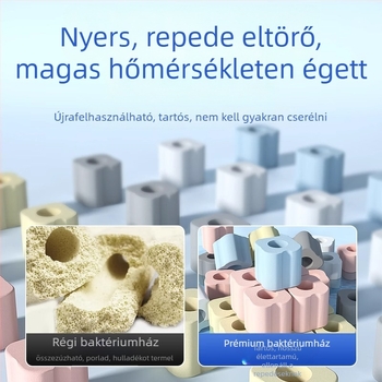 Kerámiából készült szűrőanyag édesvízi akváriumokhoz — bio-médiagolyó baktériumkultúrához és víztisztításhoz