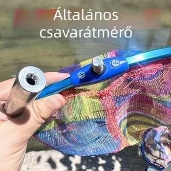 Leszálló háló horgászathoz; rozsdamentes acél; tömeg 225 g; márka Persist