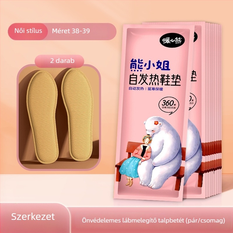 Cipőkhöz melegítő talptalp – nem szőtt anyag, teljes talptalp, 8 órás melegítés, különböző modellek, uniszex