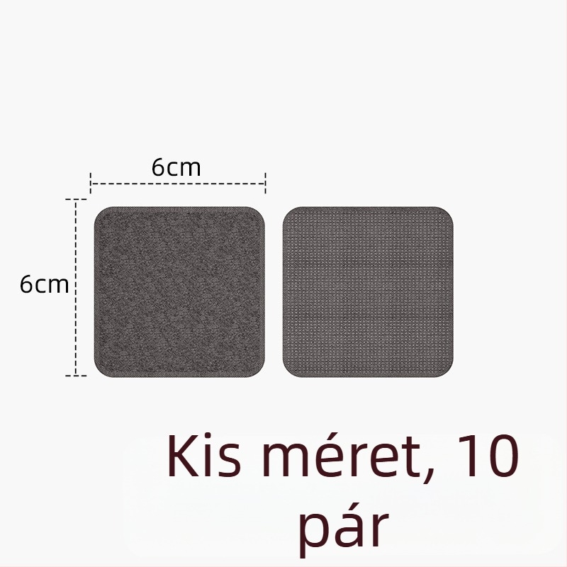 Ágy- és kanapé párna rögzítő szilikonos, nyom nélküli ragasztópatchek — láthatatlan, erős, csúszásmentes