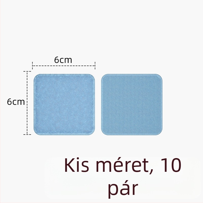 Ágy- és kanapé párna rögzítő szilikonos, nyom nélküli ragasztópatchek — láthatatlan, erős, csúszásmentes