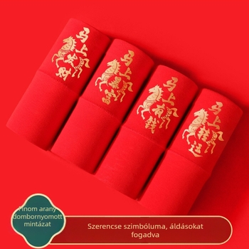 Női magas derekú pamut háromszög alakú bugyi, pamut bélésével, állatmintás, fenékemelés és haskontroll, téli viselet