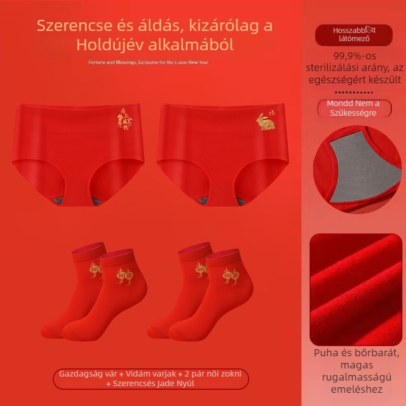 Női magas derekú pamut háromszög alakú bugyi, pamut bélésével, állatmintás, fenékemelés és haskontroll, téli viselet