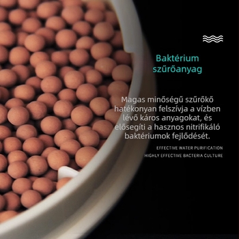 Pneumatikus akváriumszűrő - műanyag, BESSN márka, nem importált