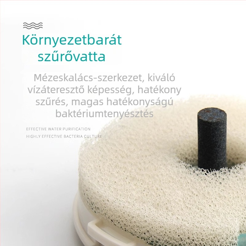 Pneumatikus akváriumszűrő - műanyag, BESSN márka, nem importált