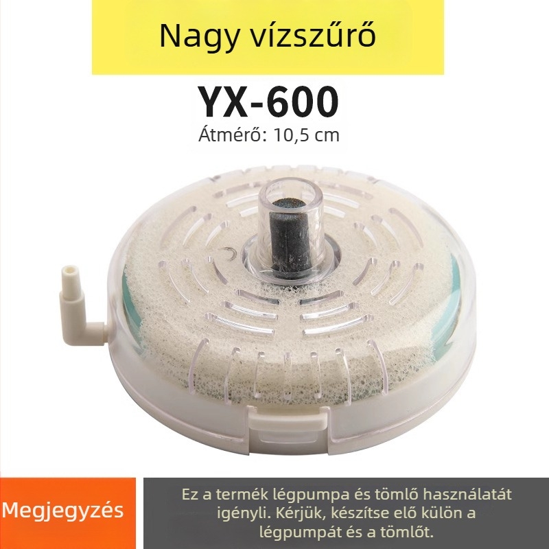 Pneumatikus akváriumszűrő - műanyag, BESSN márka, nem importált